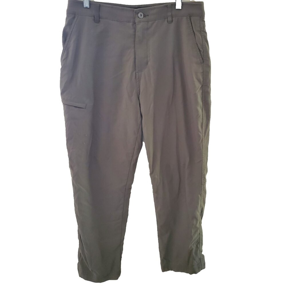 Gerry Mens On The Go Adventure Pants Size 32x29 Fleece Lined Outdoor Hiking Gorp